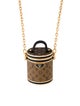 Louis Vuitton Reverse Monogram Bag Pendant Necklace
