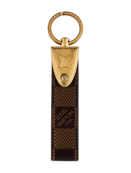 Louis Vuitton Damier Ebene Dragonne Key Holder
