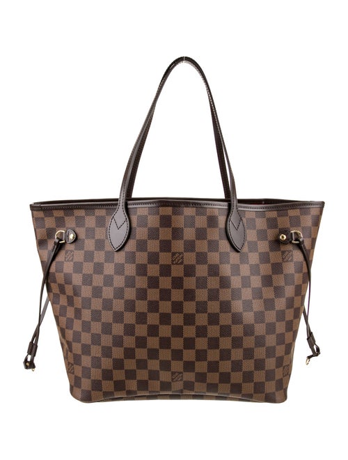 Louis Vuitton Damier Ebene Neverfull w/Pouch MM