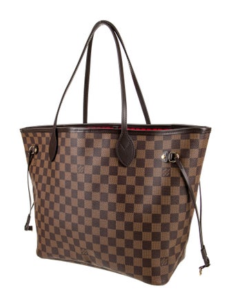 Louis Vuitton Damier Ebene Neverfull w/Pouch MM