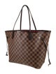 Louis Vuitton Damier Ebene Neverfull w/Pouch MM