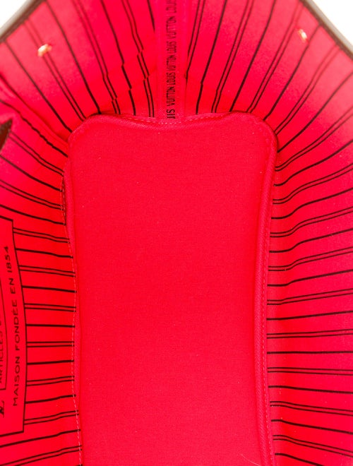 Louis Vuitton Damier Ebene Neverfull w/Pouch MM