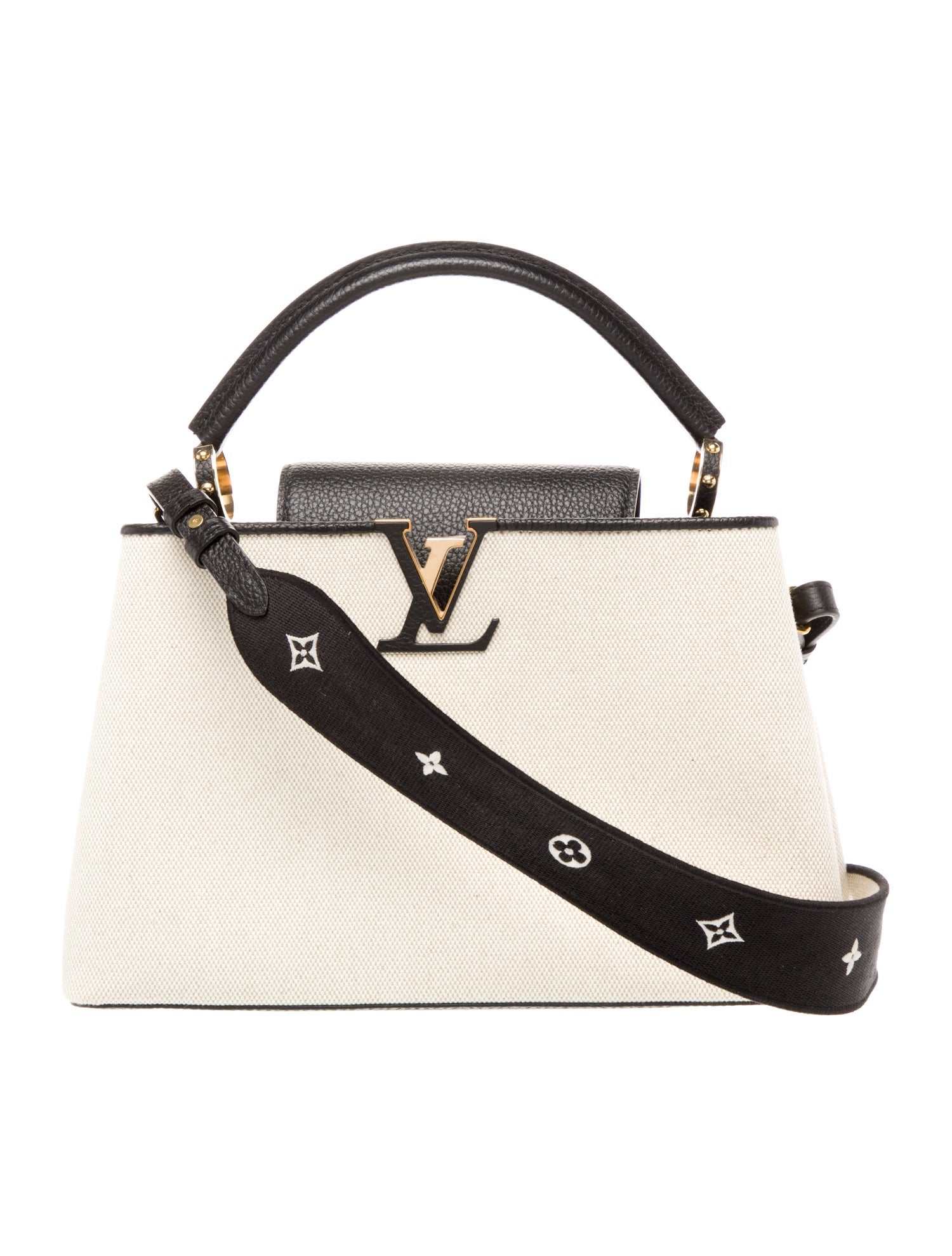 Louis Vuitton Canvas Capucines MM