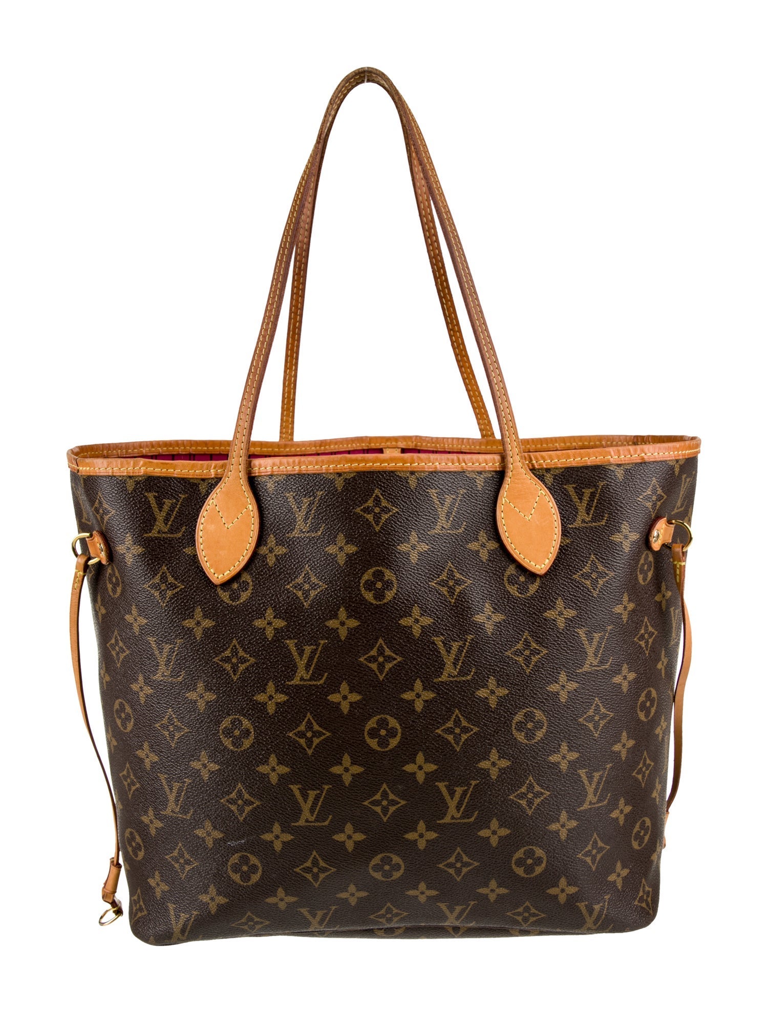Louis Vuitton LV Monogram Neverfull W/ Pouch MM