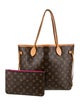 Louis Vuitton LV Monogram Neverfull W/ Pouch MM
