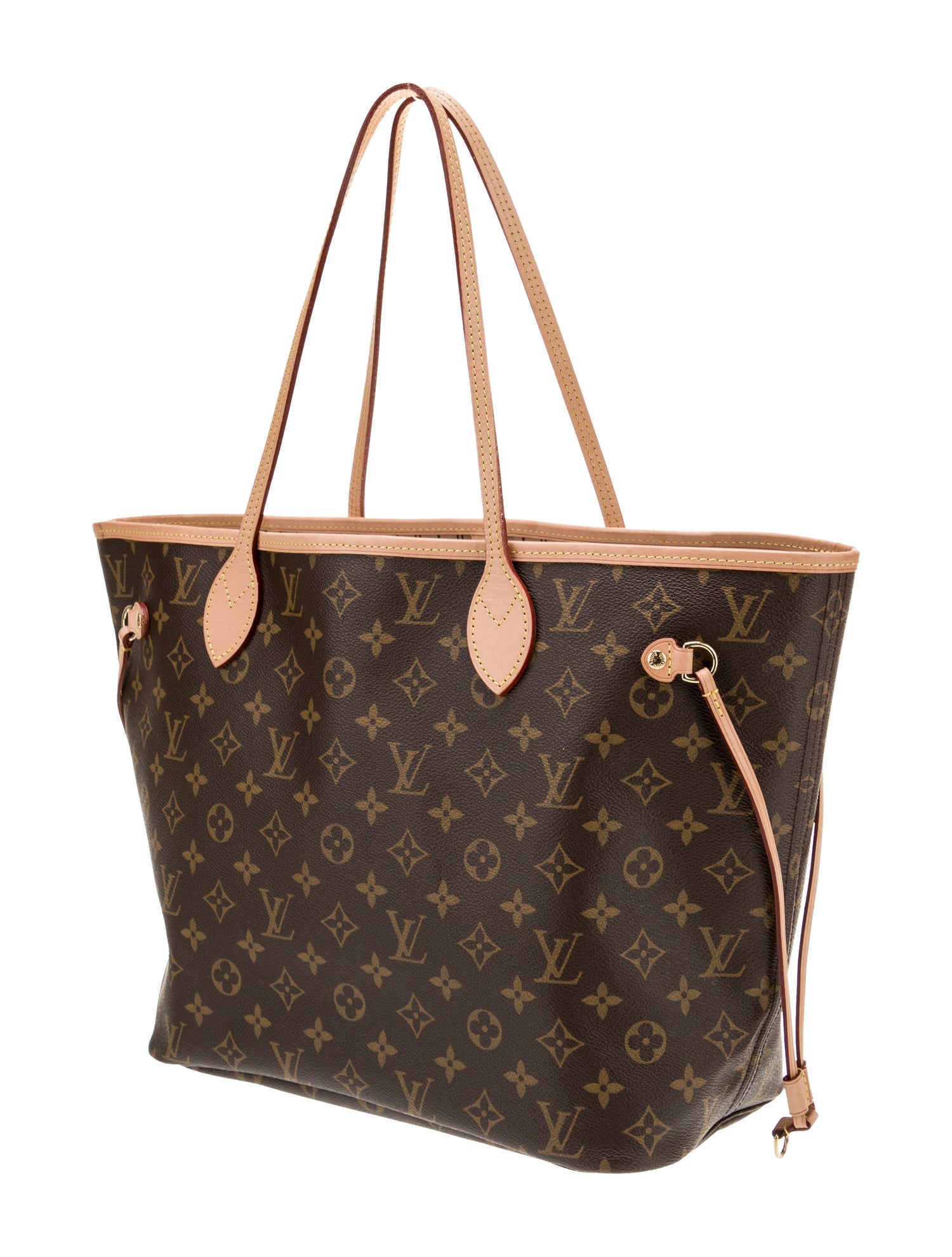 Louis Vuitton LV Monogram Neverfull w/Pouch MM