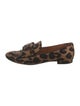 Louis Vuitton Animal Print Bow Accents Loafers