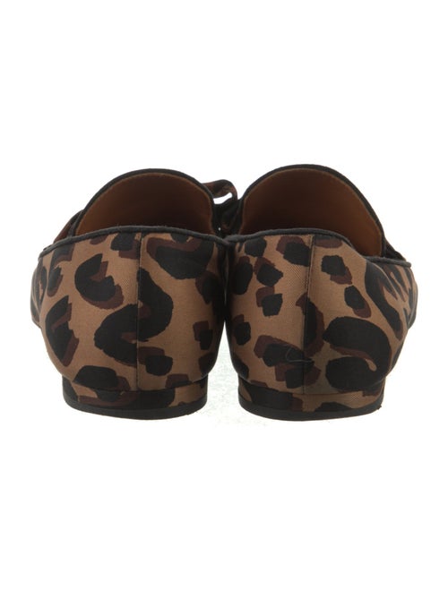 Louis Vuitton Animal Print Bow Accents Loafers