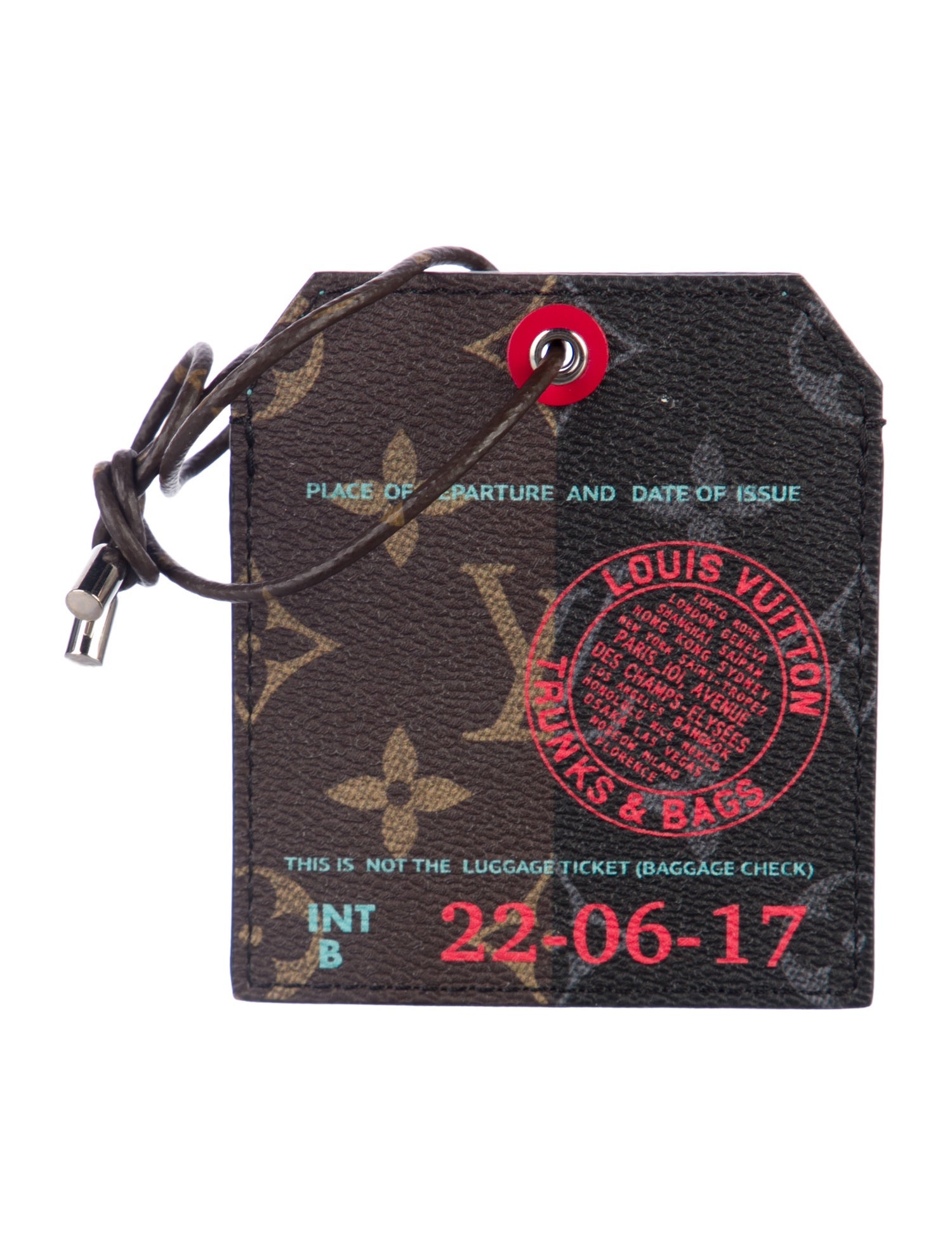 Louis Vuitton Shanghai Monogram Outdoor Name Tag