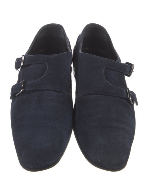 Louis Vuitton Suede Monk Straps