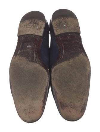 Louis Vuitton Suede Monk Straps