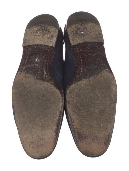 Louis Vuitton Suede Monk Straps