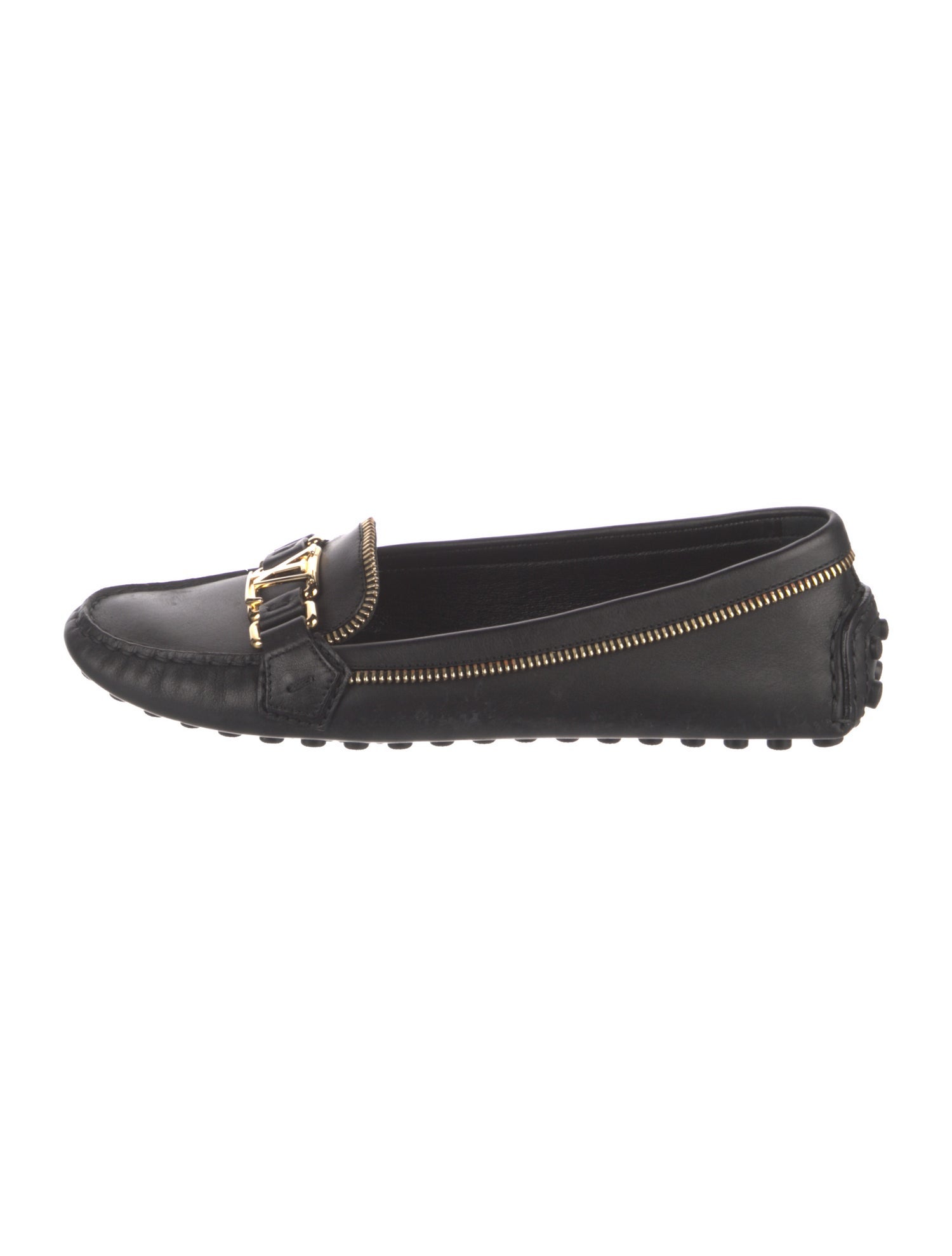 Louis Vuitton Leather Loafers