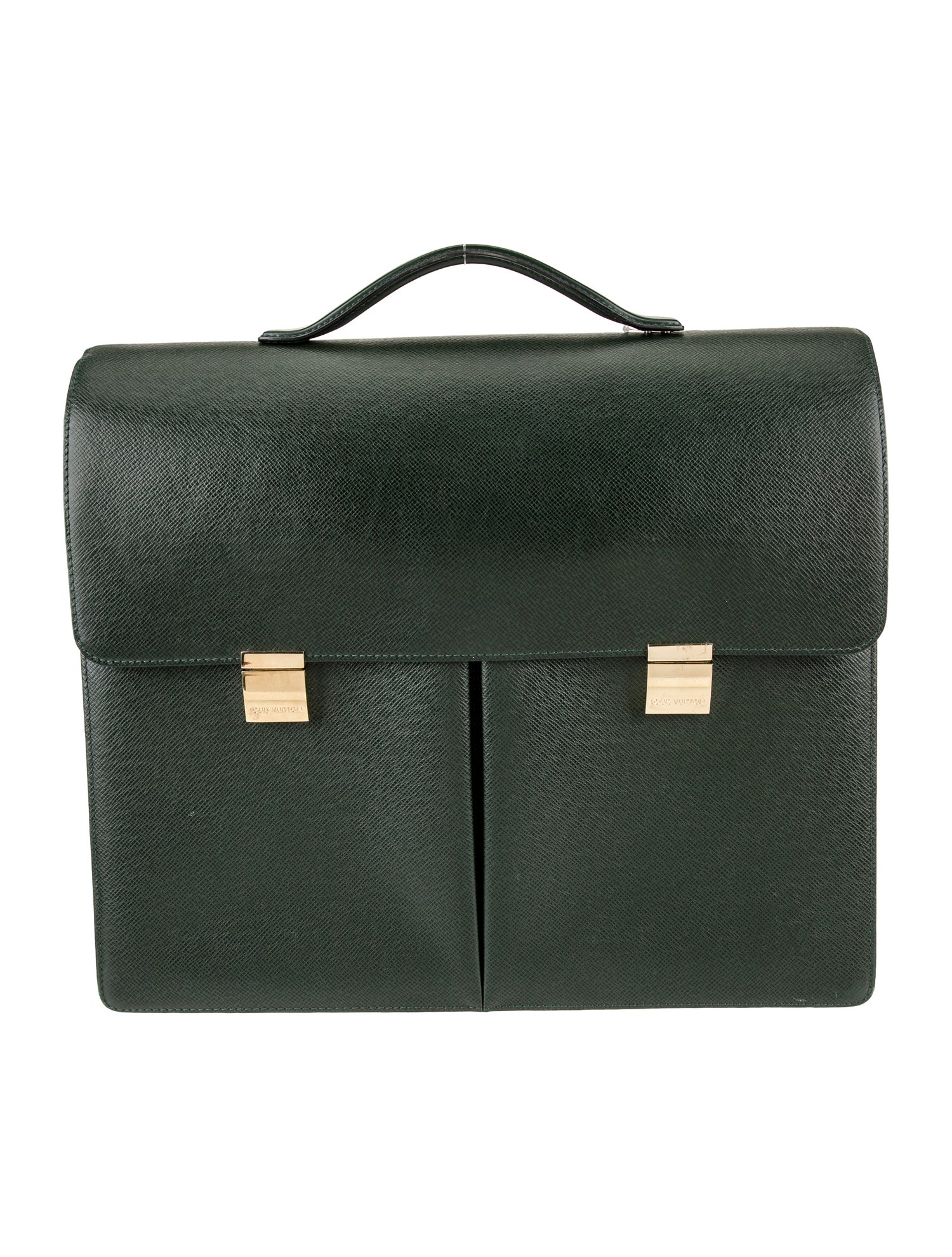 Louis Vuitton Taiga Leather Briefcase Vintage