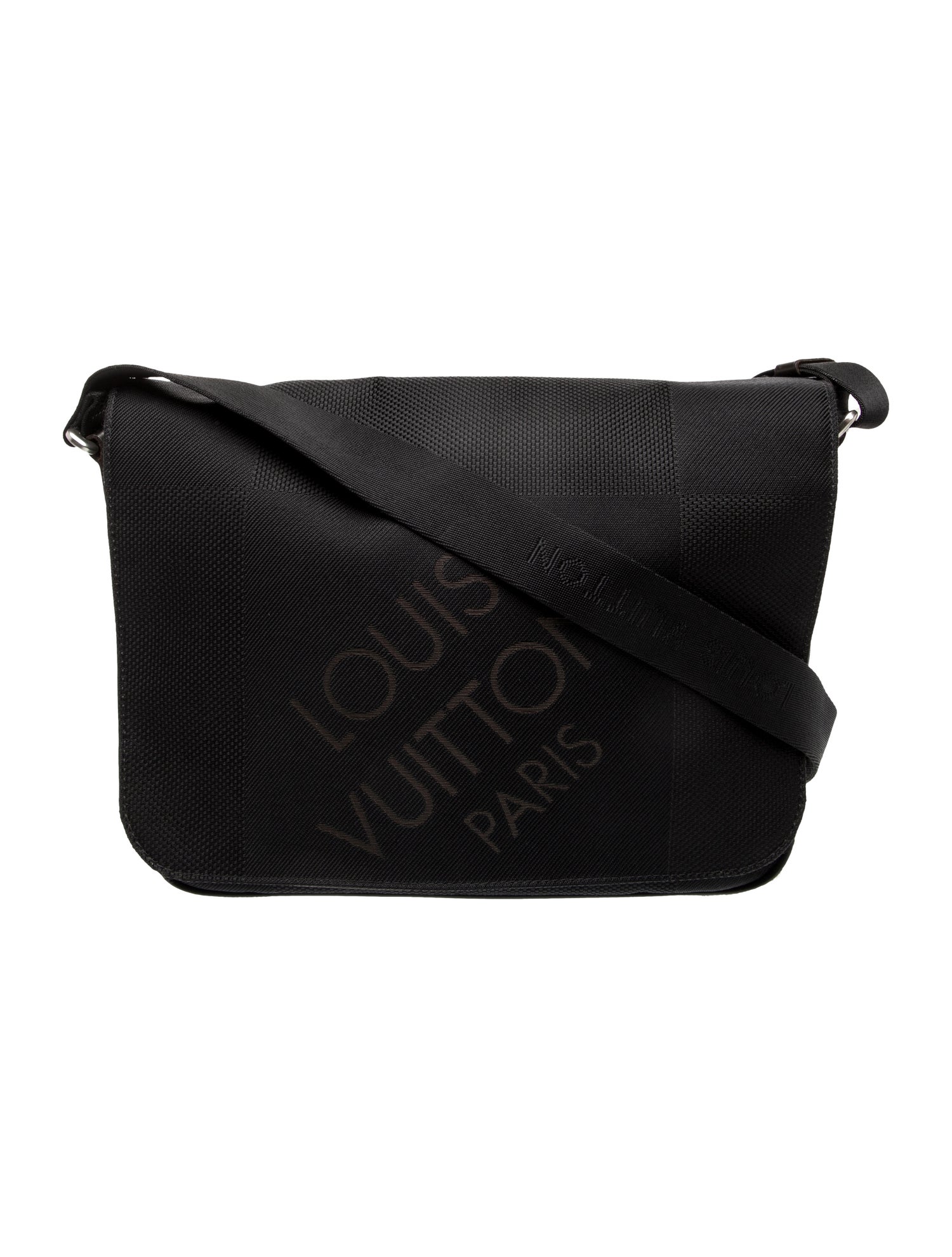 Louis Vuitton Canvas Geant Messenger Bag Petit Vintage