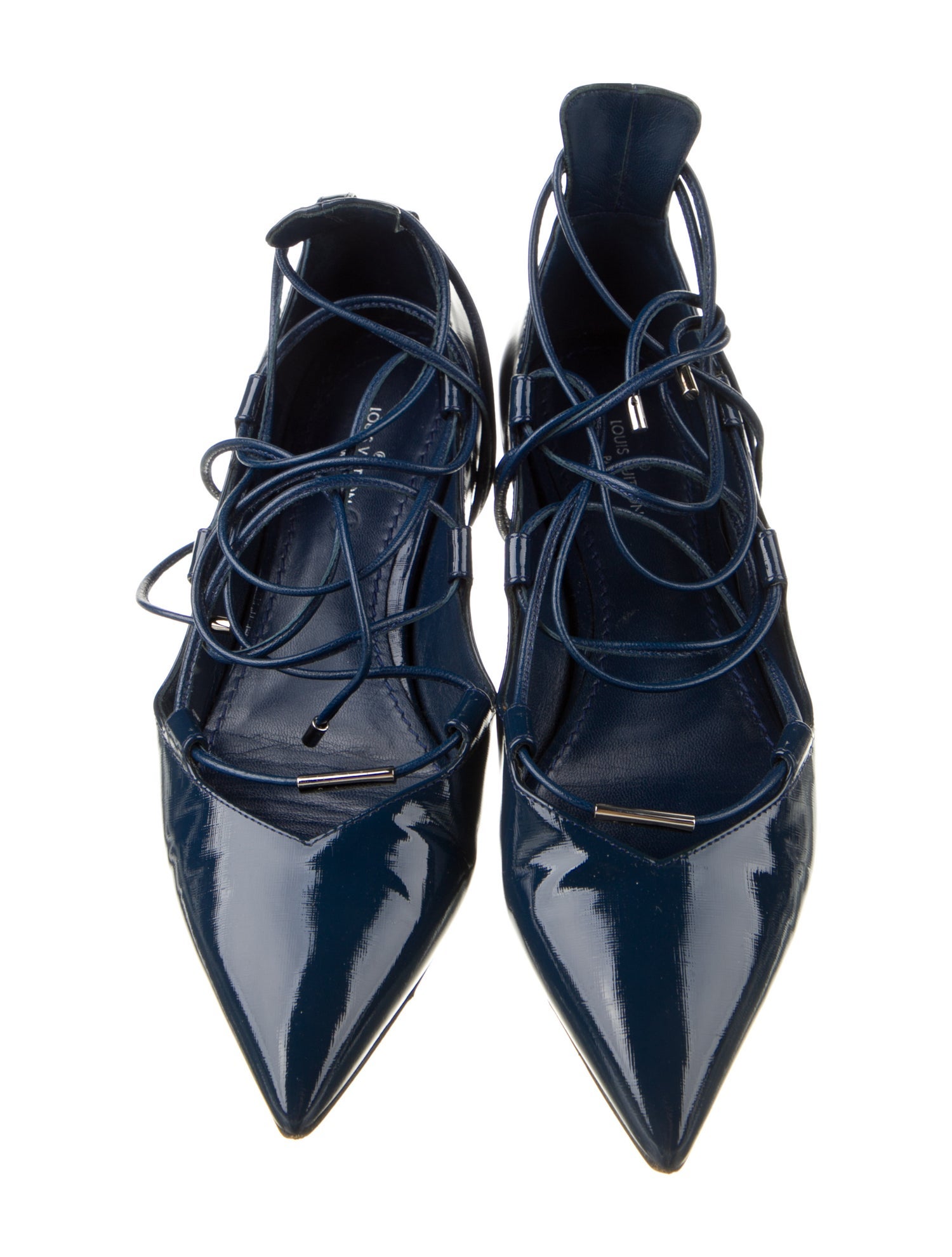 Louis Vuitton Leather Flats