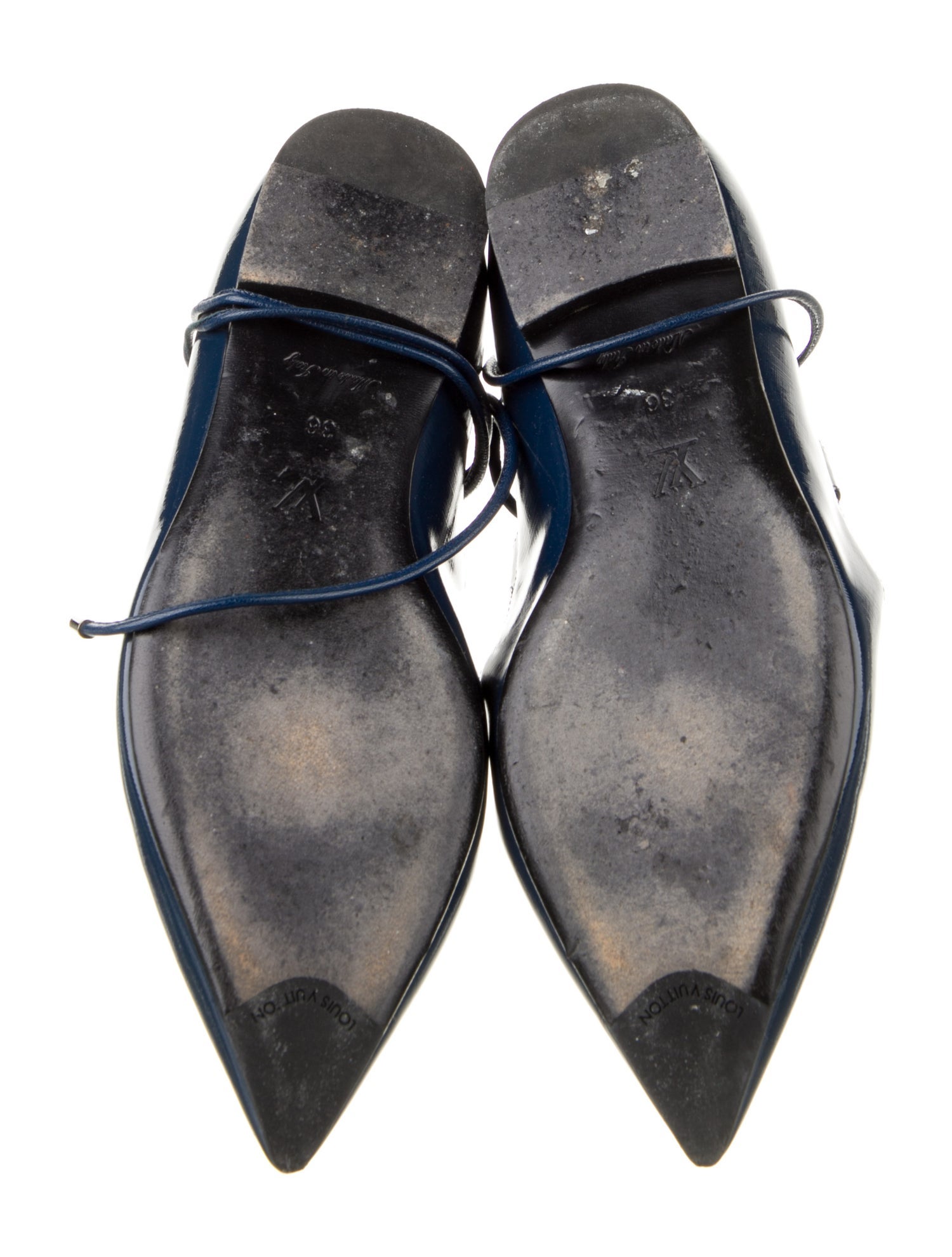 Louis Vuitton Leather Flats