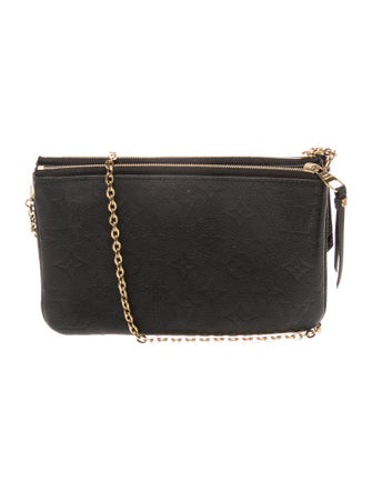 Louis Vuitton LV Monogram Double Zip Pochette