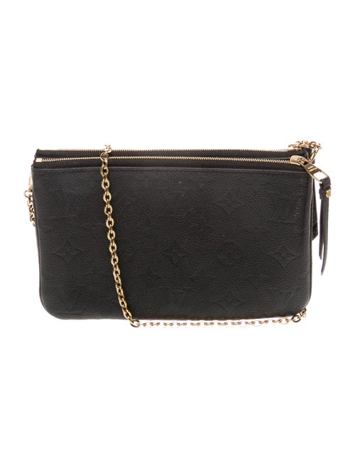 Louis Vuitton LV Monogram Double Zip Pochette