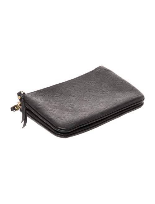 Louis Vuitton LV Monogram Double Zip Pochette