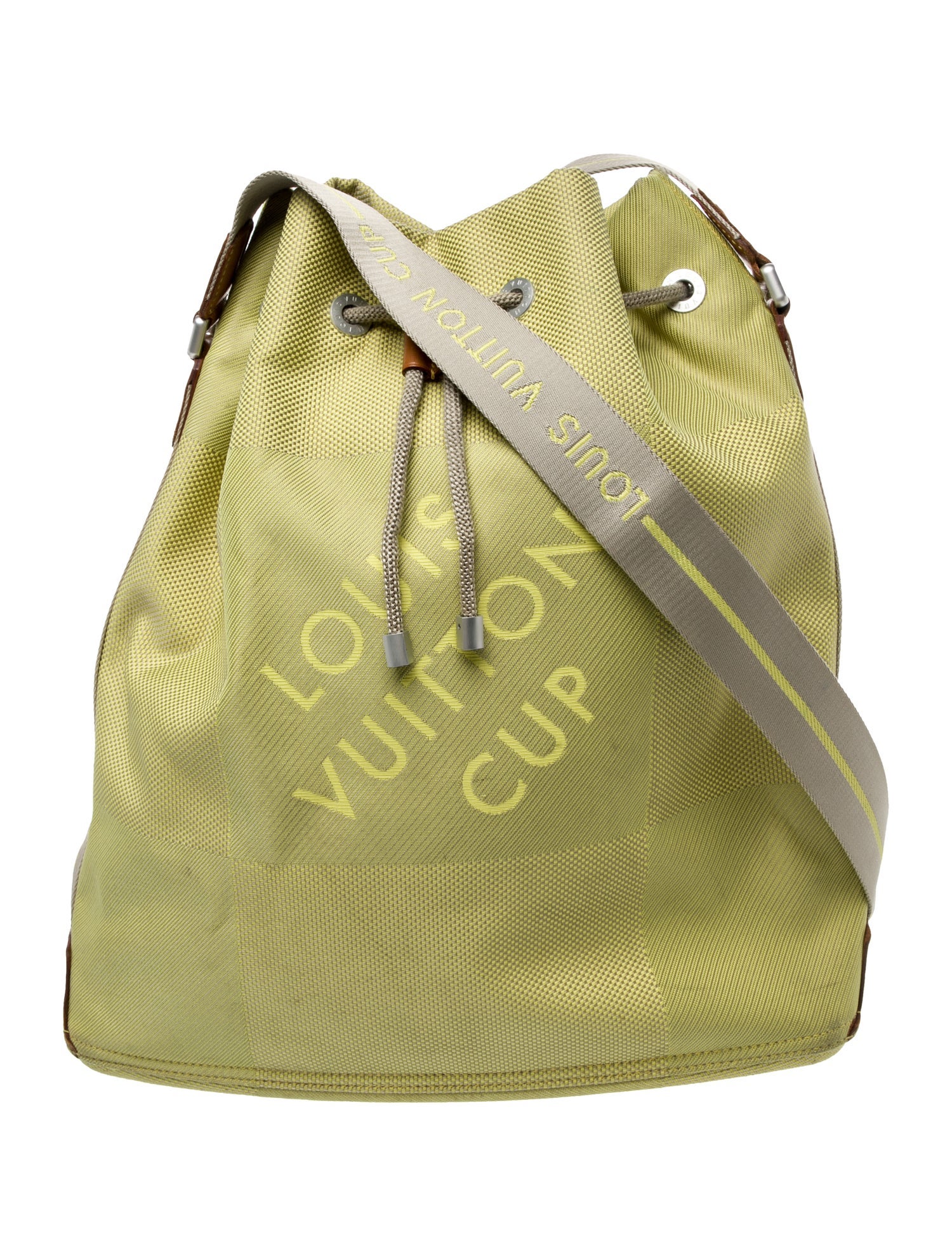 Louis Vuitton Canvas Damier Geant LV Cup Volunteer Bag