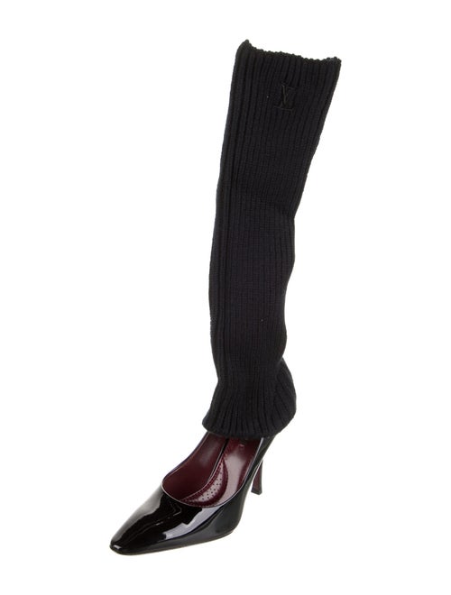 Louis Vuitton Patent Leather Mules