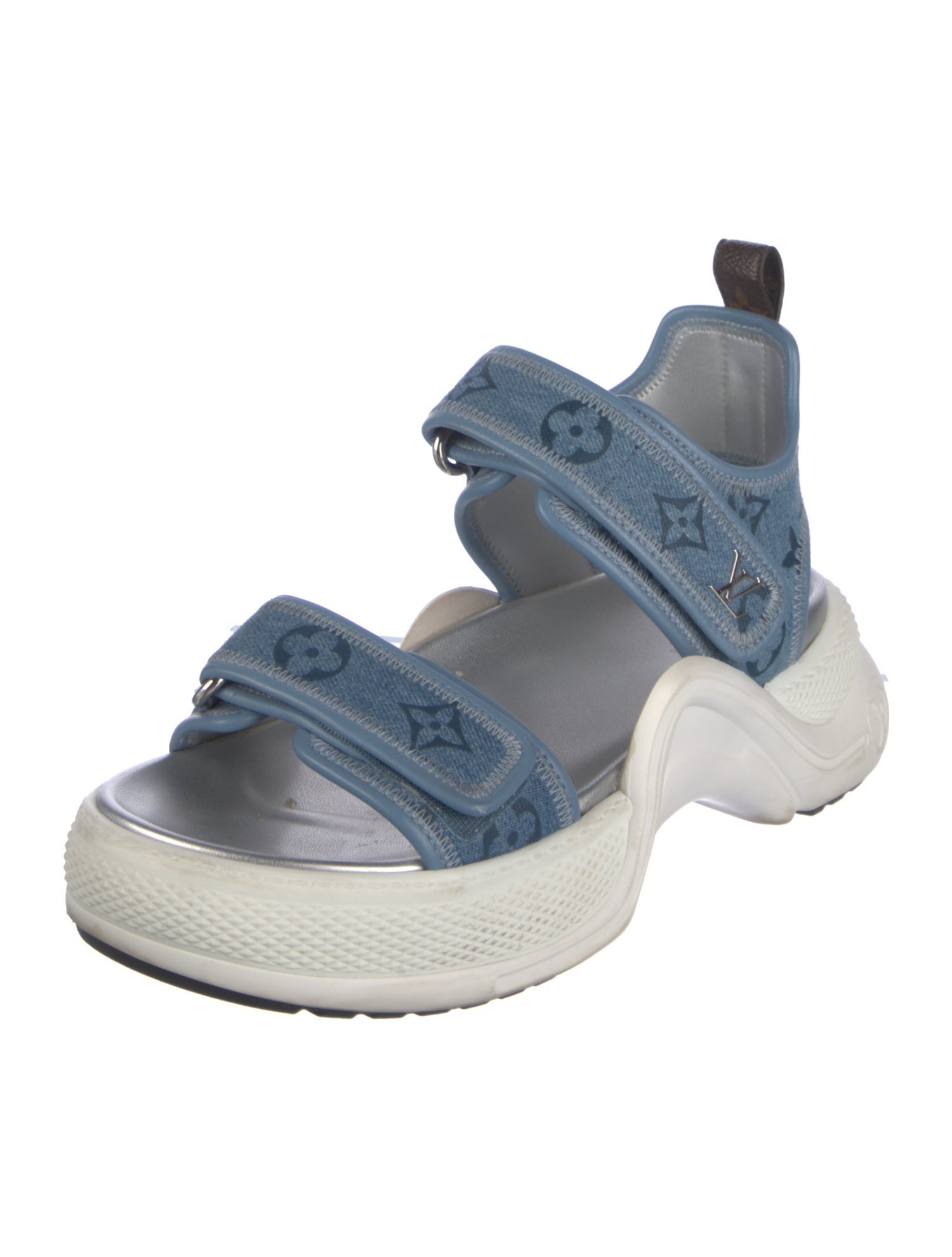 Louis Vuitton Denim Sandals