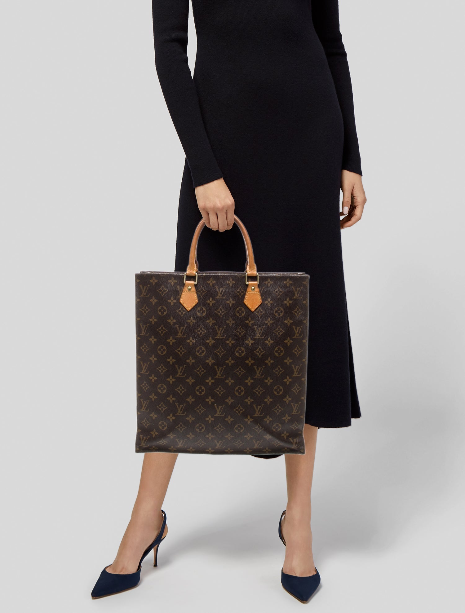 Louis Vuitton LV Monogram Sac Plat Vintage