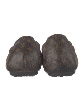 Louis Vuitton LV Monogram Leather Ballet Flats