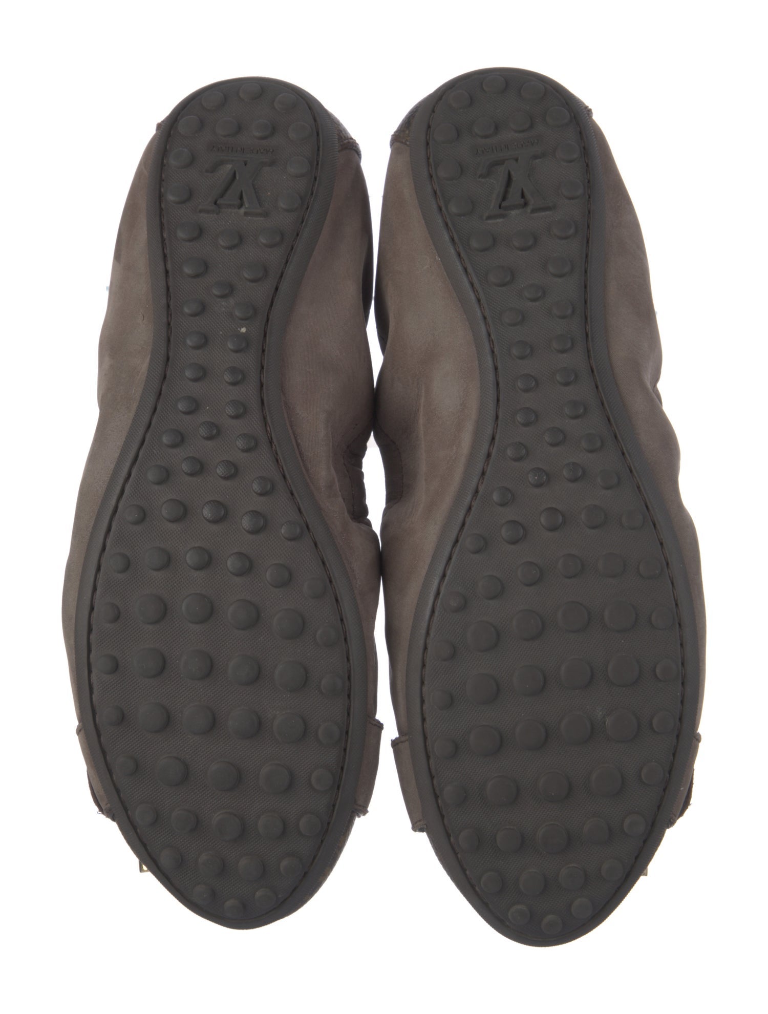 Louis Vuitton LV Monogram Leather Ballet Flats