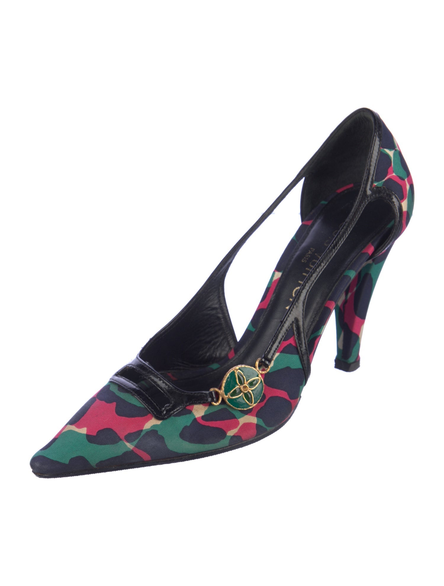 Louis Vuitton Vintage Animal Print Pumps
