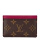 Louis Vuitton 2019 Monogram Pattern Card Case