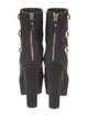 Louis Vuitton Suede Leather Trim Embellishment Boots