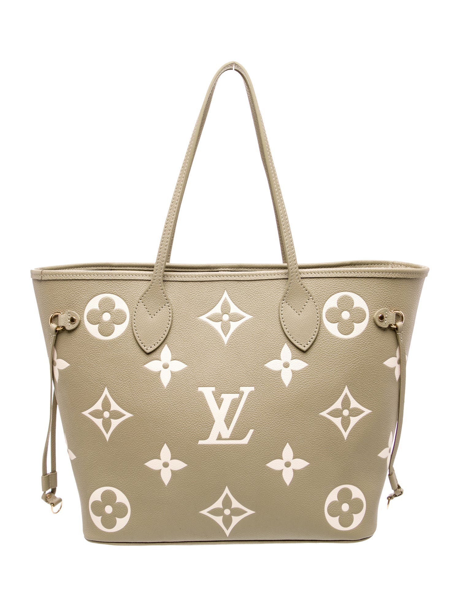 Louis Vuitton LV Monogram Neverfull w/Pouch MM