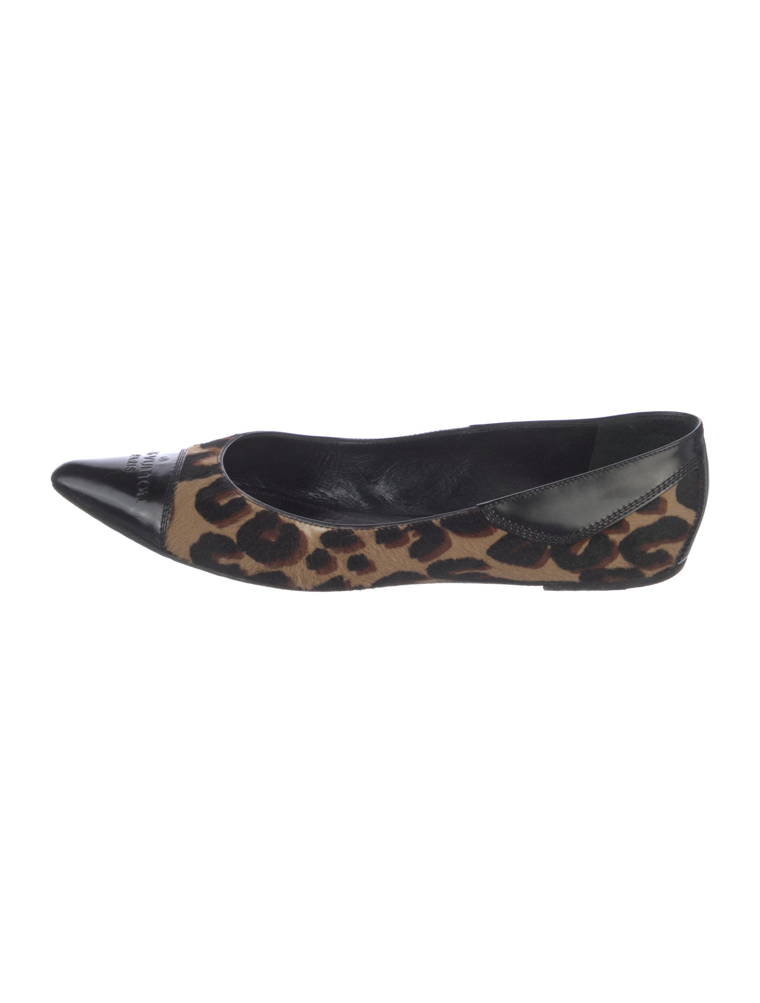 Louis Vuitton Ponyhair Printed Ballet Flats