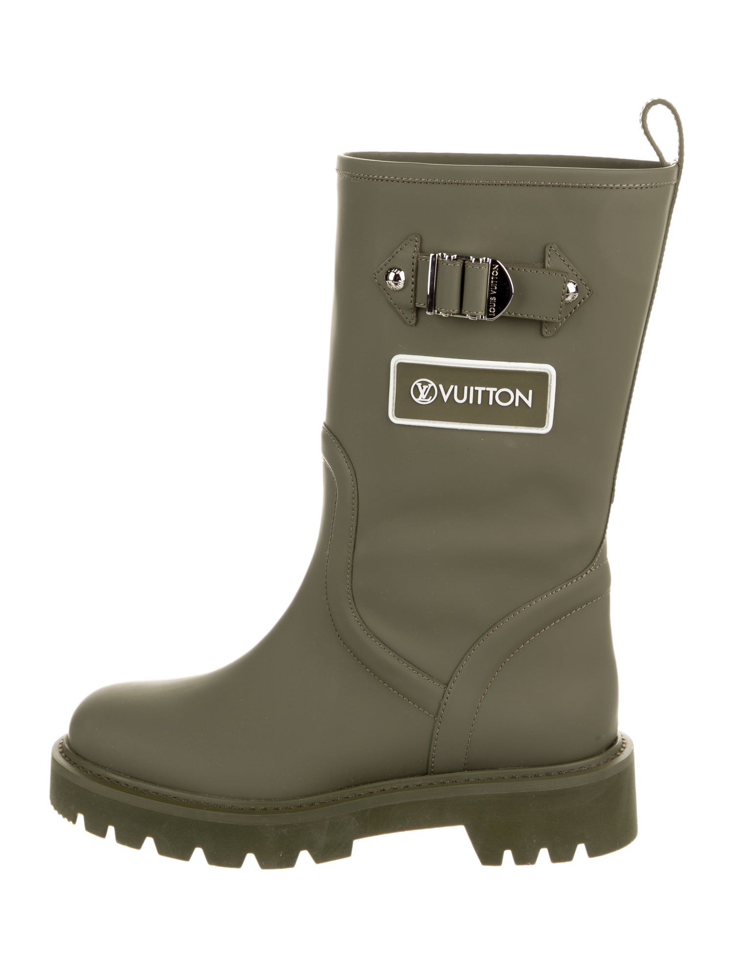 Louis Vuitton LV Monogram Rubber Rain Boots