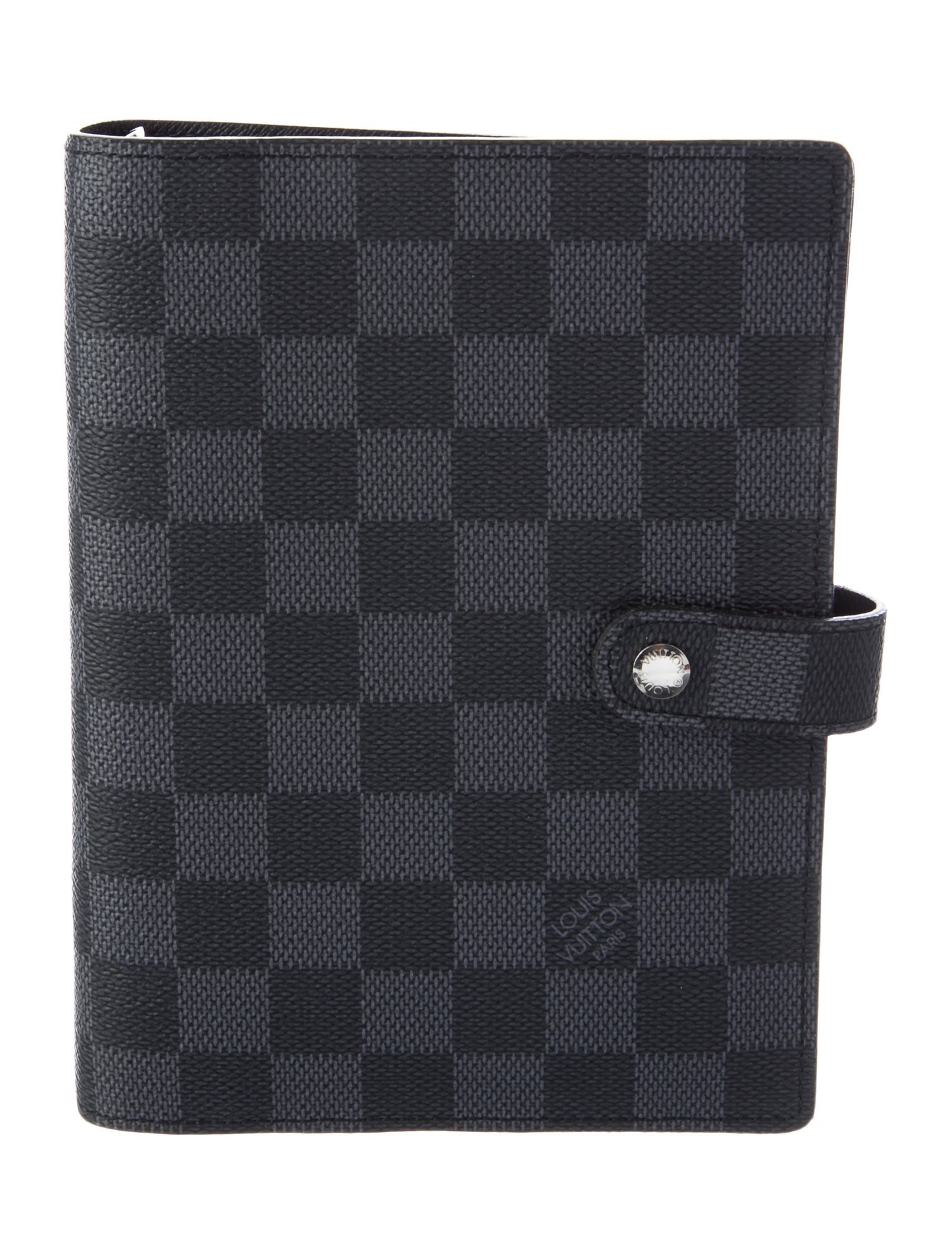 Louis Vuitton Damier Graphite Medium Ring Agenda Cover
