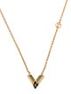 Louis Vuitton The Great Essential V Pendant Necklace