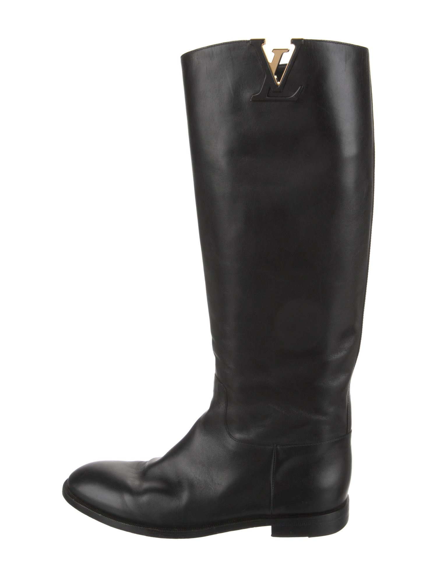 Louis Vuitton LV Monogram Leather Riding Boots