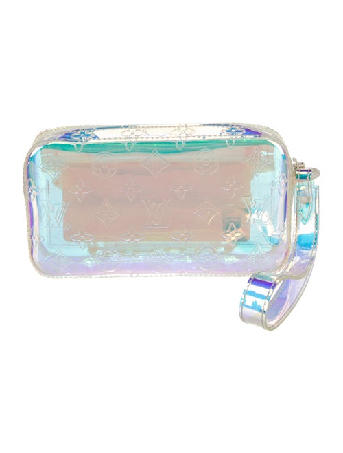 Louis Vuitton PVC Limited Edition Prism Monogram PVC Pochette Volga