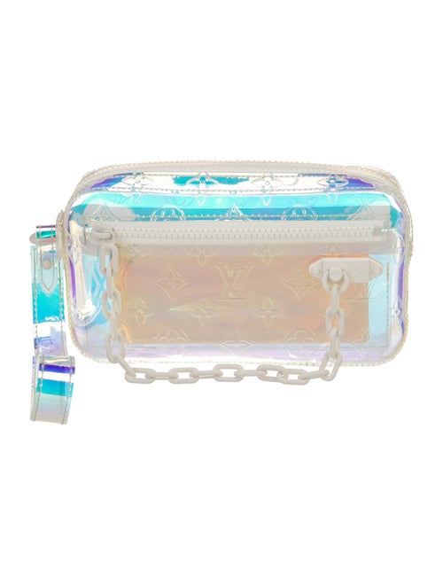 Louis Vuitton PVC Limited Edition Prism Monogram PVC Pochette Volga