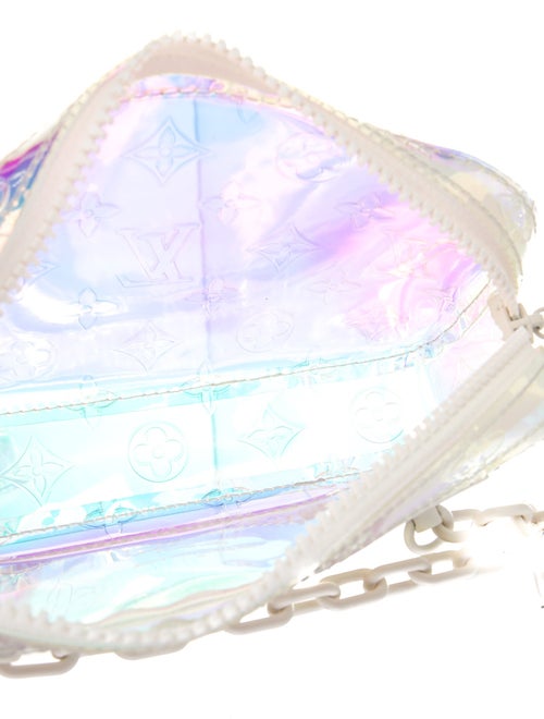 Louis Vuitton PVC Limited Edition Prism Monogram PVC Pochette Volga