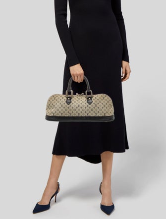 Louis Vuitton Monogram Mini Lin Alma Horizontal