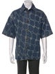 Louis Vuitton 2024 Barb Wire Monogram Denim Shirt