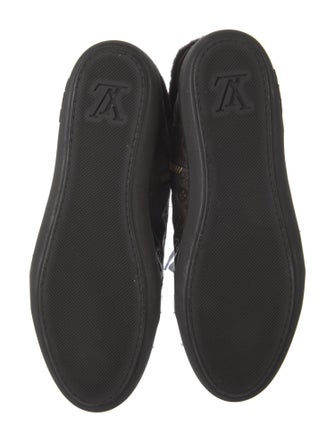 Louis Vuitton LV Monogram Leather Lace-Up Boots