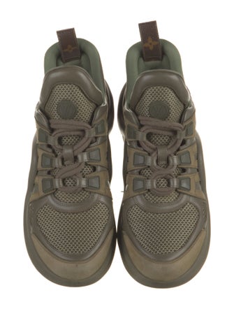 Louis Vuitton Mesh Printed Chunky Sneakers