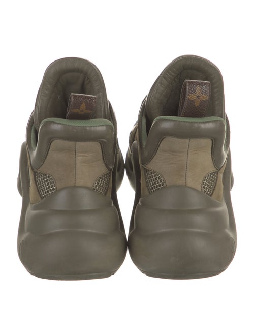 Louis Vuitton Mesh Printed Chunky Sneakers