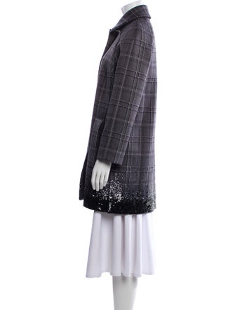 Louis Vuitton 2013 Tweed Pattern Coat