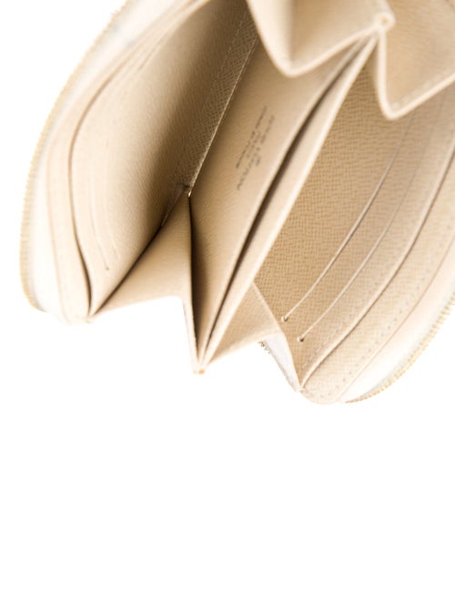 Louis Vuitton 2010 Damier Azur Pattern Zippy Coin Purse