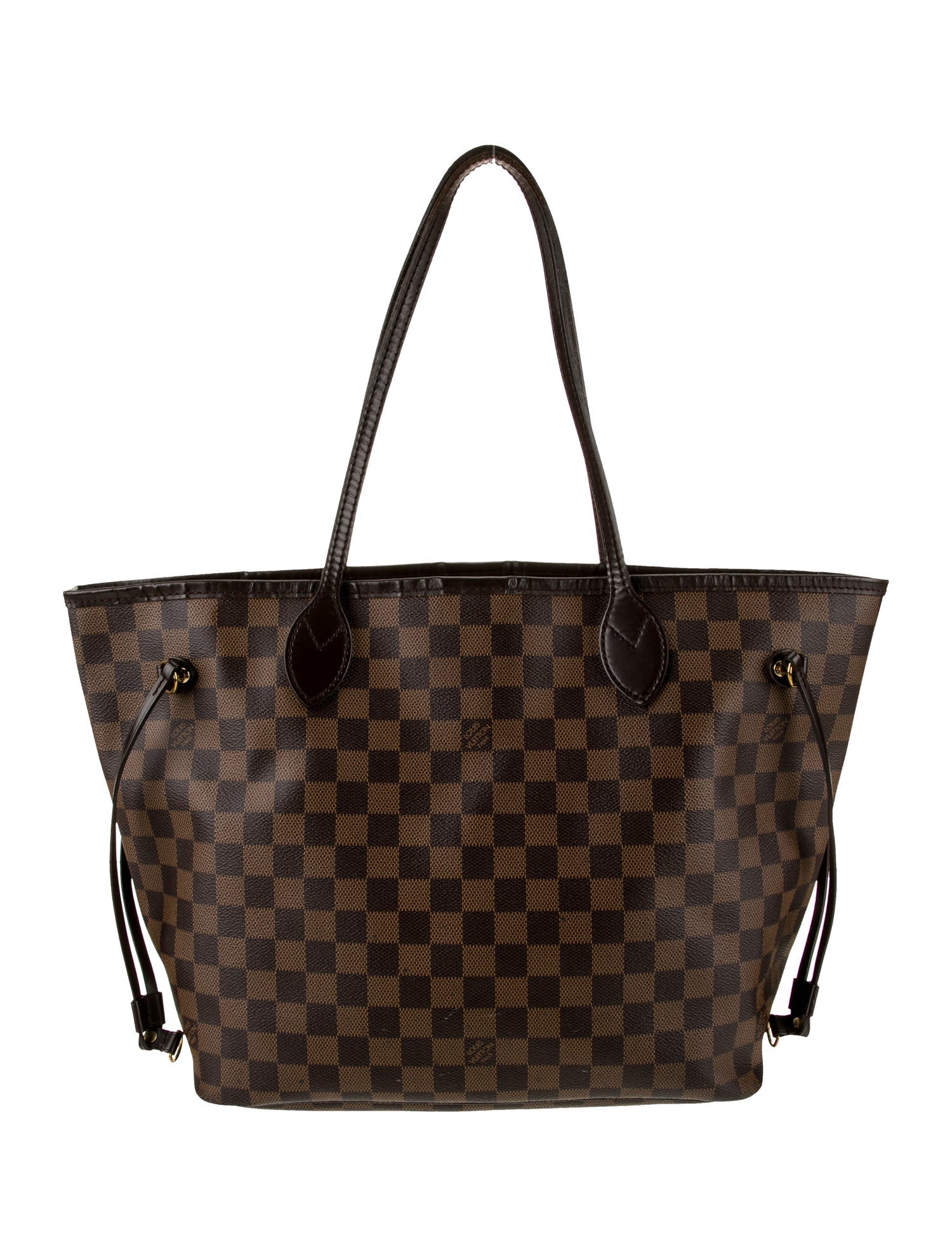 Louis Vuitton Damier Ebene Neverfull w/Pouch MM